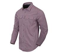 Helikon-Tex Hombre Covert Concealed Carry Camisa Scarlet Flame Checkered tamaño M