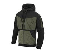 Helikon-Tex Hombre Rogue Hoodie Full Zip Negro/Desert Night Camo tamaño M