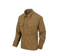 Helikon-Tex Hombre Woodsman Camisa Coyote/Taiga Green tamaño S