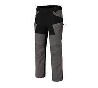 Helikon-Tex HOP Hybrid Outback -Pantalones para hombre, DuraCanvas VersaStretch, Gris nube/negro., 30W x 32L