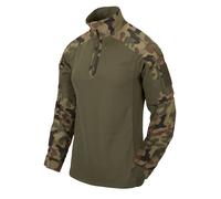 Helikon MCDU Combat Camisa NyCo Ripstop Manga Larga Militar Hombre Taiga Green