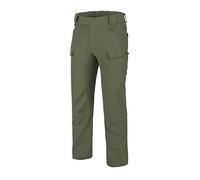 Helikon-Tex OTP - Pantalones tácticos para exteriores, senderismo, aplicación de la ley, pantalones de trabajo, Verde oliva Versastretch, 30W x 30L