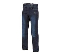 Helikon-Tex - Pantalón táctico Greyman para hombre, antidesgarro, ligero, de exterior, para actividad física, senderismo, trabajo., Azul Oscuro Mezclilla Mid Jeans, 42W x 32L
