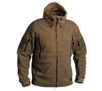 Helikon-Tex Patriot - Chaqueta de forro polar doble, Hombre, Marrón, medium/normal