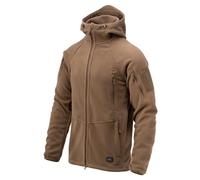 Helikon-Tex Patriot Jacket Mk 2 - Forro polar híbrido, color verde, Marrón, XS