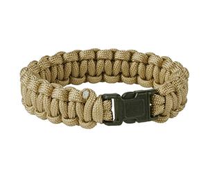 Helikon-Tex Pulsera de supervivencia - Paracord - Coyote