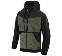 Helikon-Tex Rouge Sudadera Con Capucha Full Zip Hombre Negro / Desert Night Camo