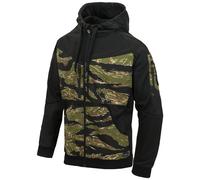 Helikon-Tex Rouge Sudadera Con Capucha Full Zip Hombre Negro / Tiger Stripe Camo