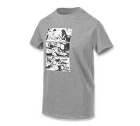 Helikon-Tex T-shirt (Combat Date) - Mid Grey Melange, M
