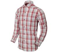 Helikon-Tex Trip Camisa Manga Larga Hombres Comprobar Caza Respirable Red Plaid