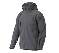 Helikon-Tex TROOPER Jacket MK2 - Chaqueta impermeable con capucha, Gris sombra, Large