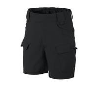 Helikon-Tex Urban - Pantalones cortos tácticos para hombre, ligeros, transpirables, para militares, policía, senderismo y caza, Negro , 4XL