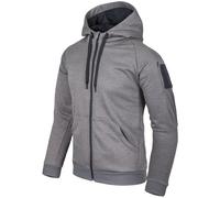 Helikon-Tex Urban Sudadera Con Capucha Táctica Full Zip Hombres Melange Gris