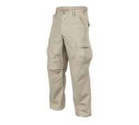 Helikon Tex US Bdu Ocio Pantalones de Exterior Ejército Caqui Beige Pequeño Long