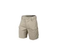 Helikon-Tex UTS - Pantalones cortos tácticos urbanos para hombre, 8.5, polialgodón elástico, Ripstop, color caqui