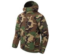 Helikon-Tex Wolfhound Capucha Chaqueta Hombres Climashield US Woodland Camo