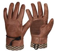 Helikon-Tex Woodcrafter Guantes Dedo Completo Libre Protector Vacuno US Brown