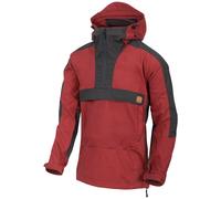Helikon-Tex Woodsman Anorak Chaqueta Hombres Respirable Crimson Sky Ash Grey