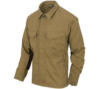 Helikon-Tex Woodsman Camisa Manga Larga Hombres Bushcraft Coyote / Taiga Green