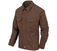 Helikon-Tex Woodsman Camisa Manga Larga Hombres Bushcraft Earth Brown / Negro