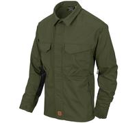 Helikon-Tex Woodsman Camisa Manga Larga Hombres Bushcraft Taiga Green / Negro