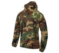 Helikon Windrunner Windshirt Nylon Senderismo Abrigo Al Aire Libre US Woodland