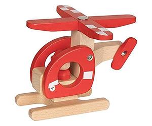 Helikopter: 15 x 6,4 x 12,2 cm, Holz, per Stück