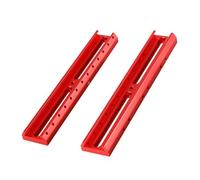 Helilyco 1 base de placa de cola de milano para telescopio astronómico con ranuras de extensión ajustables, buscador y guía, ranura guía de 60 grados, aleación de aluminio, color rojo