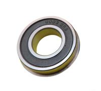 Helilyco 1PCS F6003/20-2RS Rodamiento de bolas con brida 20x35x11/12.8mm Acero cromado Diseño Sellado A Prueba de Polvo Larga Vida de Servicio Alta Motores y Maquinaria Plata
