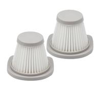 Helilyco 2 filtros de repuesto para aspiradora Merlin para aspiradora de mano, accesorios de limpieza del hogar, color gris y blanco