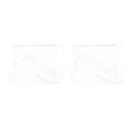 Helilyco 2 fundas transparentes para sillas de salón de belleza, 20 x 15 x 4.5 pulgadas, bordes reforzados con costuras de alta densidad, fundas traseras de vinilo impermeable, salones, hoteles