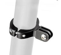 Helilyco Adaptador de montaje de tija de sillín para Magicshine RN120 SEEMEE 60-300 y luces Trek Flare RT, soporte ligero de aluminio CNC para bicicleta