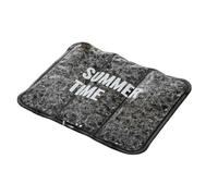 Helilyco Almohadilla de gel frío de verano para asiento, relleno de hidrogel, regula la temperatura, almohadilla de refrigeración plegable, silla de oficina, coche, uso doméstico, 39 x 32 cm