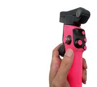 Helilyco Banda antideslizante que absorbe el sudor móvil 7 funda de agarre de PVC, 20 x 14 x 1 cm, se adapta de forma segura durante entrenamientos y uso al aire libre (negro/blanco/rosa/verde)