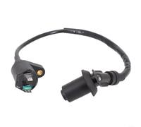 Helilyco Bobina de encendido de plástico negro para ciclomotor de 50 cc y | Compatible con sistema de 12 V, rendimiento mejorado del motor, encendido confiable, reduce fallos de encendido