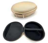 Helilyco Bolsa de almacenamiento para auriculares Bose QC25/QC35/QC45 y para Anker Q10/Q20/Q20/Q45 22 x 17 x 5,5 cm, funda de tela con doble banda elástica y correa de transporte