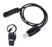 Helilyco Cable de programación USB de 1 m compatible con Baofeng BF-R760 BF-9700 UV-9R Plus BF-A58 para radio Walkie Talkie