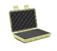 Helilyco Caja de herramientas hermética sellada caja de seguridad impermeable carcasa dura con espuma precortada a prueba de golpes de almacenamiento, funda de investigación de campo portátil