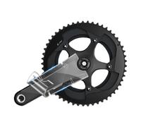 Helilyco Calcomanías universales para protectores de manivela de bicicleta Shimano R9100 R8000 R7000 SRAM Red Force 3T Película protectora de cuadro de bicicleta, 2 unidades