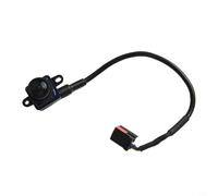 Helilyco Cámara de estacionamiento de respaldo de visión trasera compatible con OEM 7355951810 6 pines 12 V ABS negro
