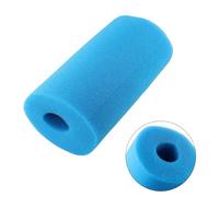 Helilyco Cartucho de esponja reutilizable lavable para filtro de piscina Intex tipo B, espuma azul para almohadilla de filtro de repuesto, 25,4 cm