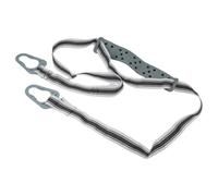 Helilyco Cinta de correr ajustable para máquina de vibración, masaje y ejercicio, nailon + cintura de plástico, 170-262 cm, compatible con la mayoría de cintas de correr y máquinas de vibración, color