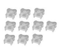 Helilyco Clear No Mar Tip - Clavadora inalámbrica de 20 V, DCN680B DCN681B BCN680D1, para sustituye a N558471 N569446, nariz que no deja marcas, 10 unidades
