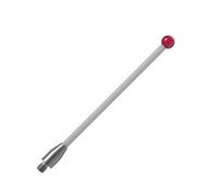 Helilyco CMM - Sonda con varilla de porcelana y bola roja, medición de mango roscado, lápiz capacitivo no conductor, superficies delicadas y EDM