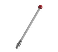 Helilyco CMM - Sonda con varilla de porcelana y bola roja, medición de mango roscado, lápiz capacitivo no conductor, superficies delicadas y EDM