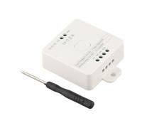 Helilyco Controlador LED RGB direccionable con tiras DC5V-24V, efectos de color personalizados con control de aplicación, modo de música, 16 m de colores, control de grupo