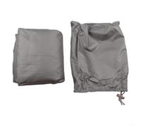Helilyco Cubierta de mesa de tenis de mesa al aire libre, 280 x 153 x 73 cm, protector de polvo impermeable a prueba de sol con bolsa de almacenamiento para patio de jardín (190T)