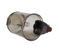 Helilyco Cubo de polvo compatible con H.Koenig UP600 y UP810 de mano para aspiradoras, fácil de limpiar, para recipiente de repuesto con mango de liberación ancha, succión suave
