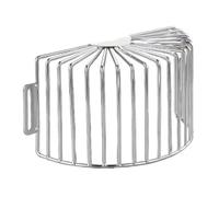 Helilyco Filtro de desagüe de suelo 304 para rejilla de drenaje de esquina lateral de acero inoxidable, antibloqueo, 160 mm, 210 mm, 260 mm, 310 mm