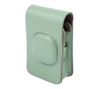 Helilyco Funda de poliuretano retro para cámara Fujifilm Mini LiPlay, bolsa protectora impermeable con correa de hombro desmontable, para funda suave